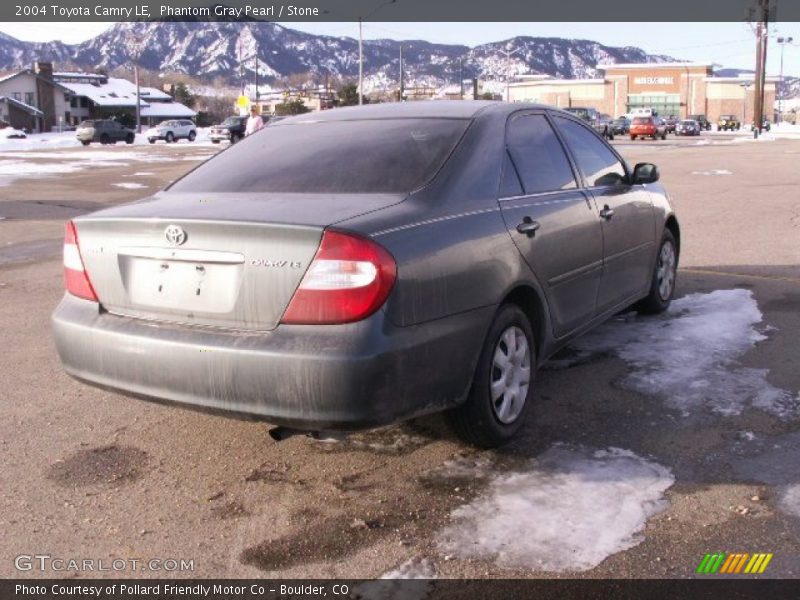Phantom Gray Pearl / Stone 2004 Toyota Camry LE