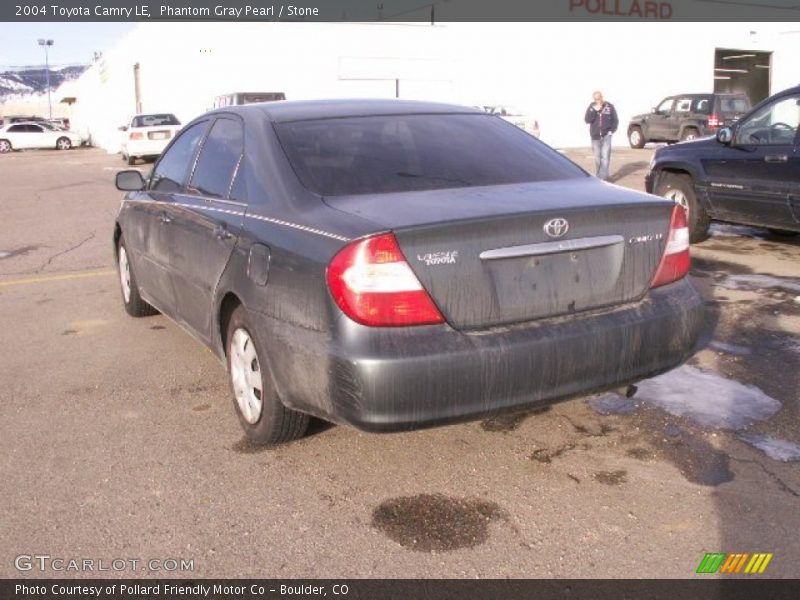 Phantom Gray Pearl / Stone 2004 Toyota Camry LE