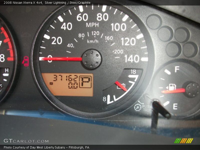 Silver Lightning / Steel/Graphite 2008 Nissan Xterra X 4x4