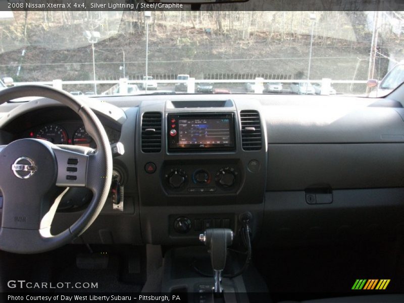 Silver Lightning / Steel/Graphite 2008 Nissan Xterra X 4x4