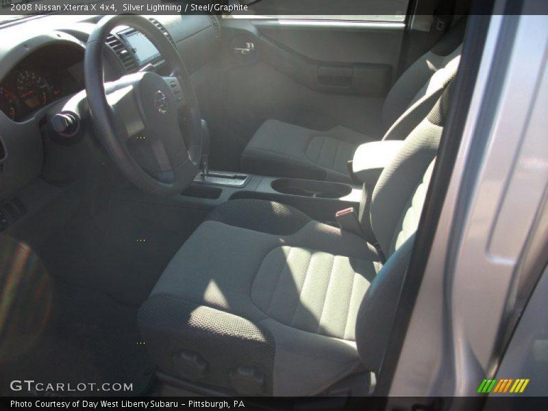 Silver Lightning / Steel/Graphite 2008 Nissan Xterra X 4x4