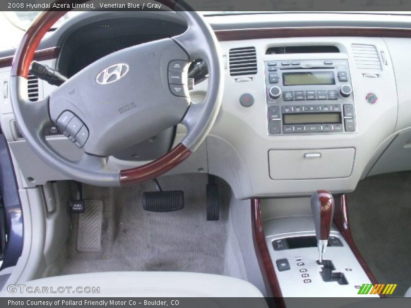 Venetian Blue / Gray 2008 Hyundai Azera Limited