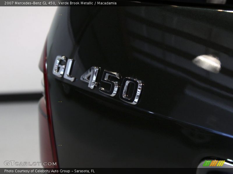 Verde Brook Metallic / Macadamia 2007 Mercedes-Benz GL 450