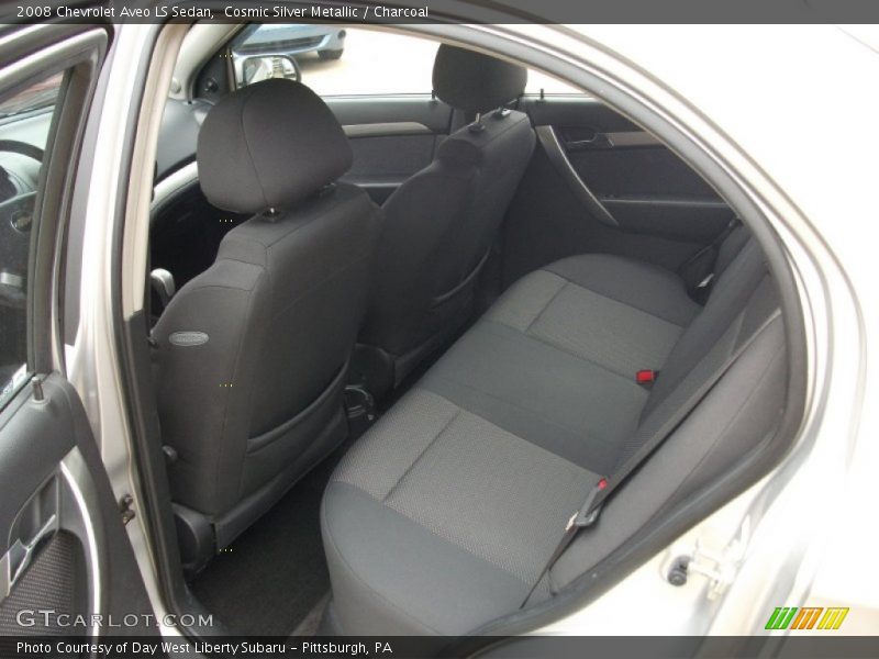 Cosmic Silver Metallic / Charcoal 2008 Chevrolet Aveo LS Sedan