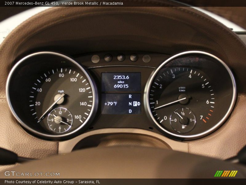 Verde Brook Metallic / Macadamia 2007 Mercedes-Benz GL 450