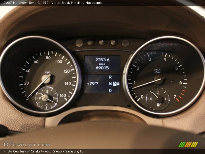 Verde Brook Metallic / Macadamia 2007 Mercedes-Benz GL 450
