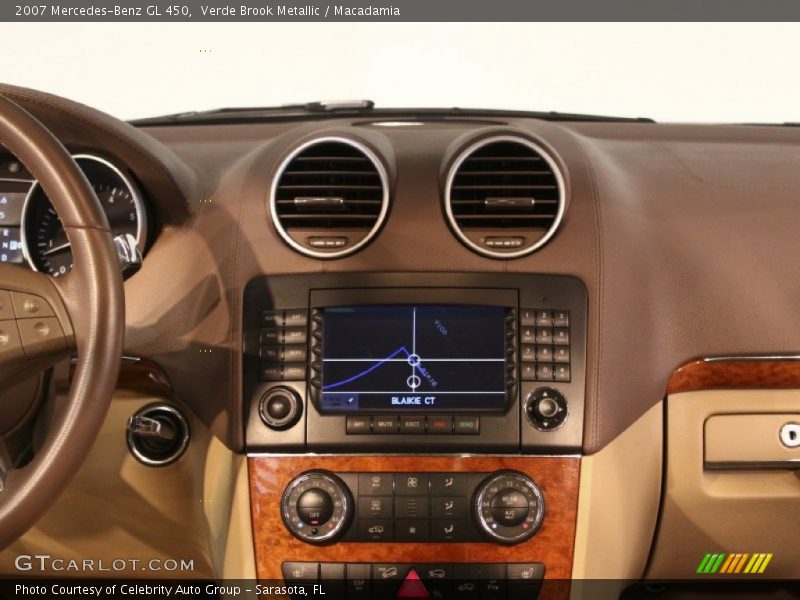 Verde Brook Metallic / Macadamia 2007 Mercedes-Benz GL 450