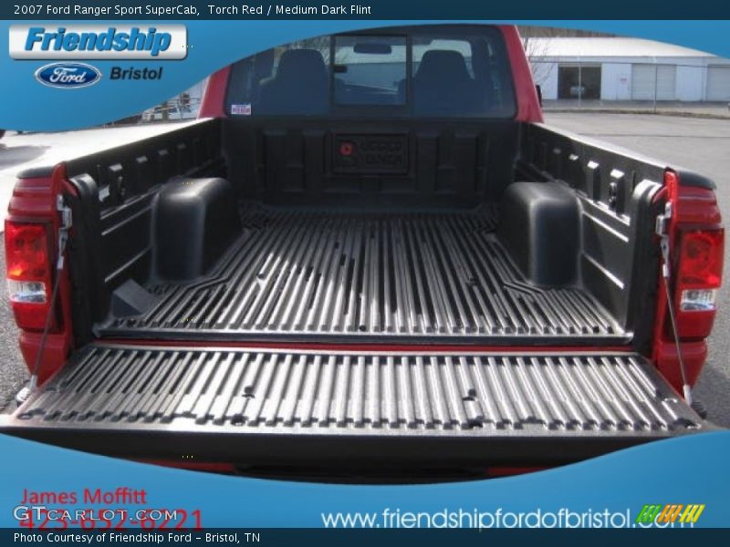 Torch Red / Medium Dark Flint 2007 Ford Ranger Sport SuperCab