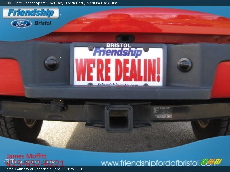 Torch Red / Medium Dark Flint 2007 Ford Ranger Sport SuperCab