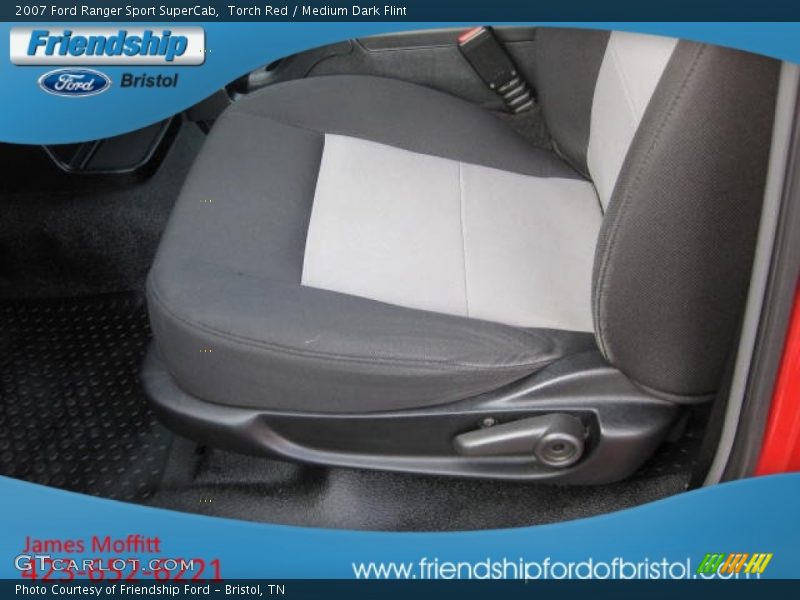 Torch Red / Medium Dark Flint 2007 Ford Ranger Sport SuperCab