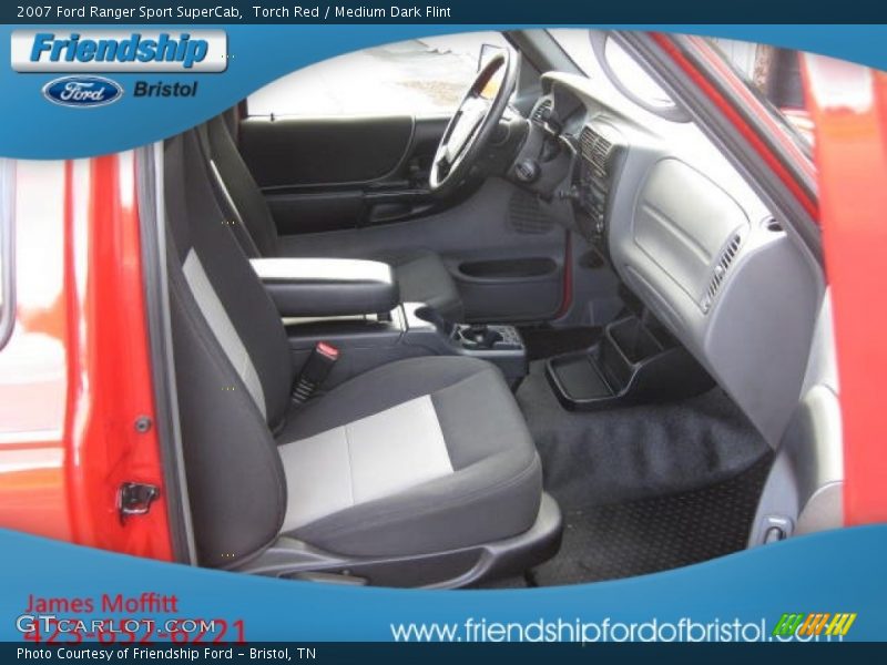 Torch Red / Medium Dark Flint 2007 Ford Ranger Sport SuperCab