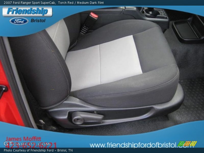 Torch Red / Medium Dark Flint 2007 Ford Ranger Sport SuperCab