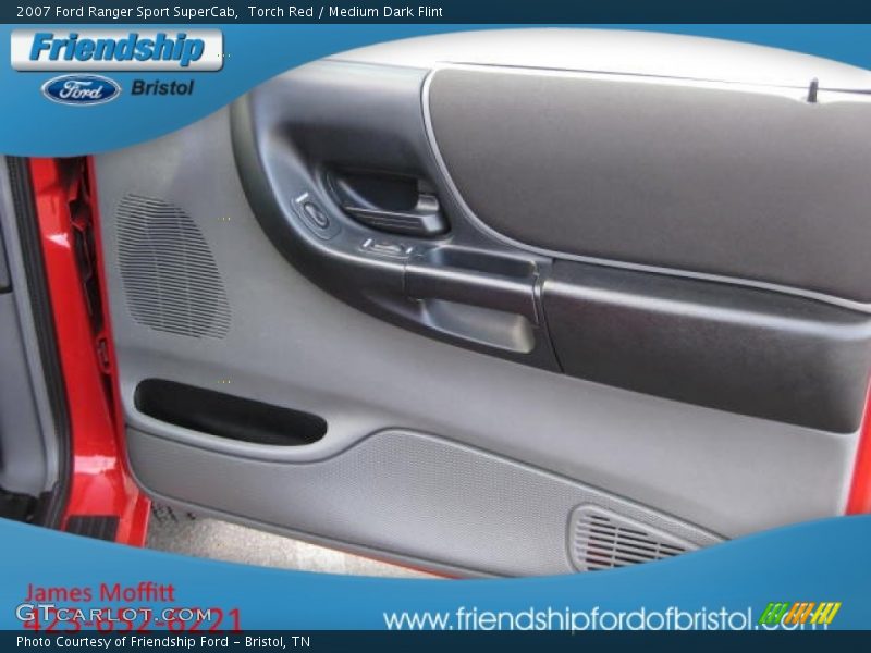 Torch Red / Medium Dark Flint 2007 Ford Ranger Sport SuperCab
