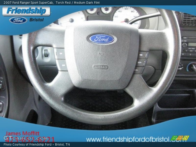 Torch Red / Medium Dark Flint 2007 Ford Ranger Sport SuperCab