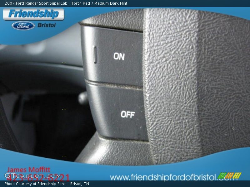 Torch Red / Medium Dark Flint 2007 Ford Ranger Sport SuperCab