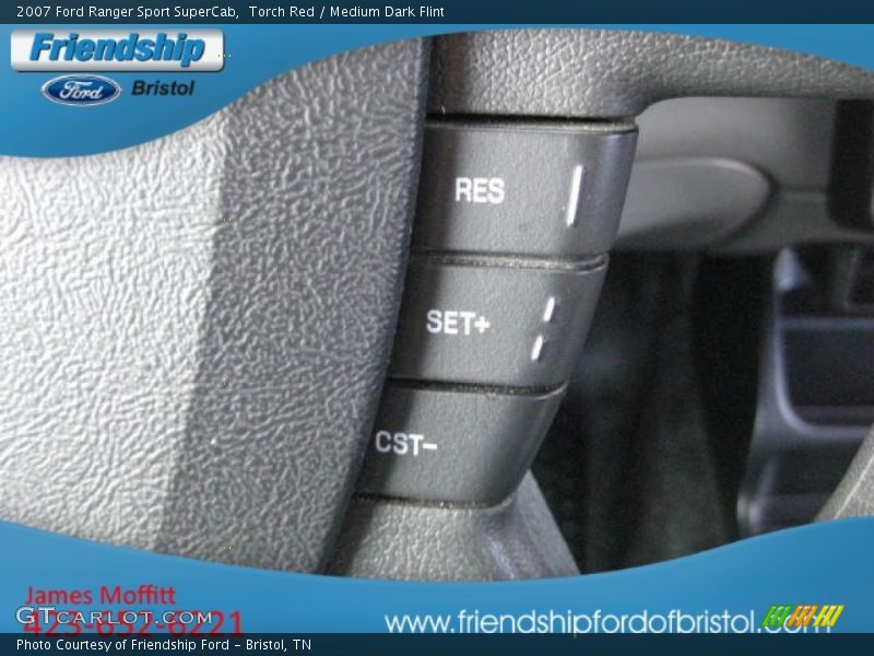 Torch Red / Medium Dark Flint 2007 Ford Ranger Sport SuperCab