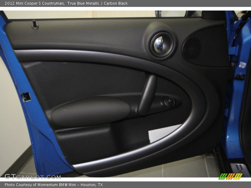 True Blue Metallic / Carbon Black 2012 Mini Cooper S Countryman