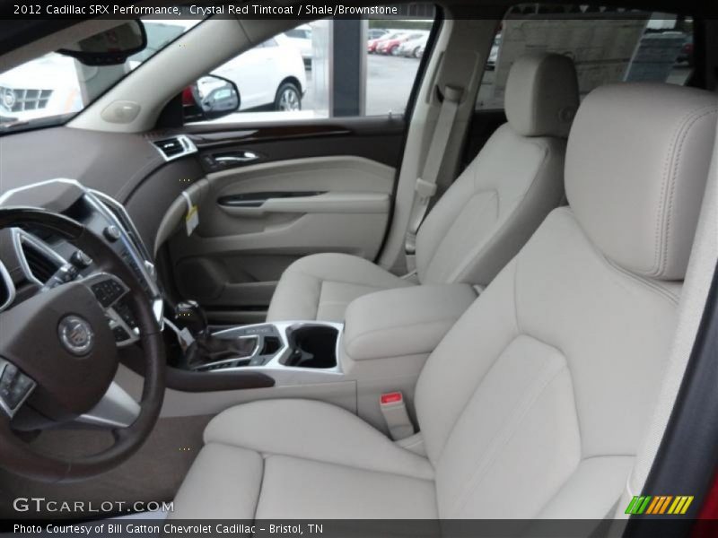 Crystal Red Tintcoat / Shale/Brownstone 2012 Cadillac SRX Performance
