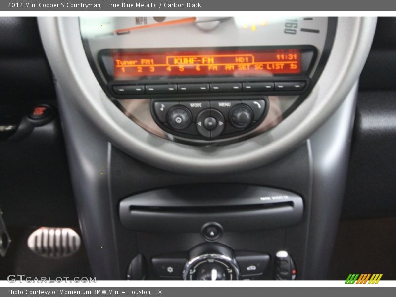True Blue Metallic / Carbon Black 2012 Mini Cooper S Countryman