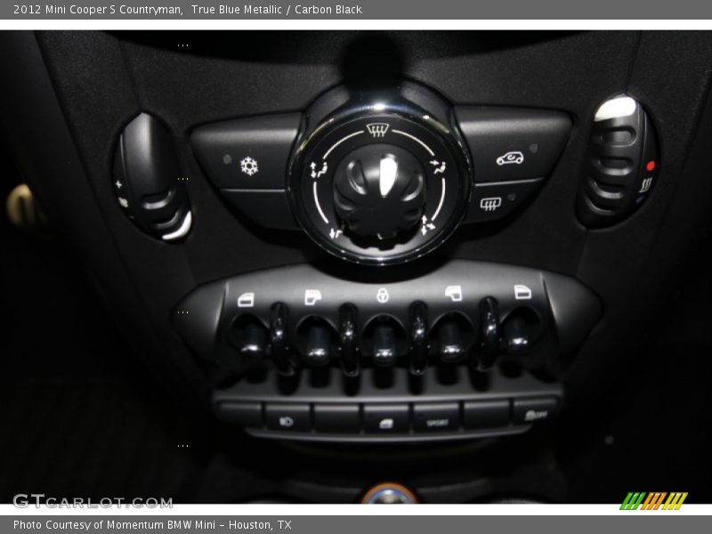 True Blue Metallic / Carbon Black 2012 Mini Cooper S Countryman