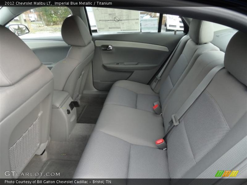 Imperial Blue Metallic / Titanium 2012 Chevrolet Malibu LT