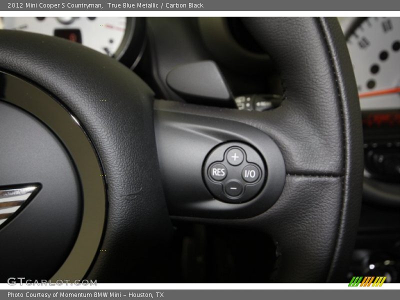 True Blue Metallic / Carbon Black 2012 Mini Cooper S Countryman