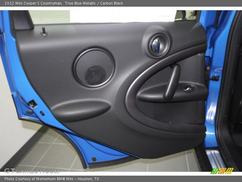True Blue Metallic / Carbon Black 2012 Mini Cooper S Countryman