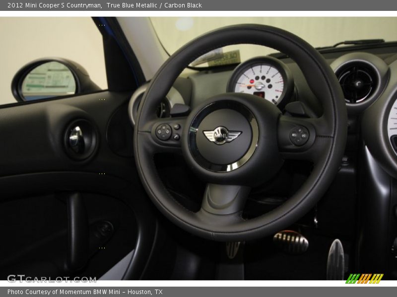 True Blue Metallic / Carbon Black 2012 Mini Cooper S Countryman
