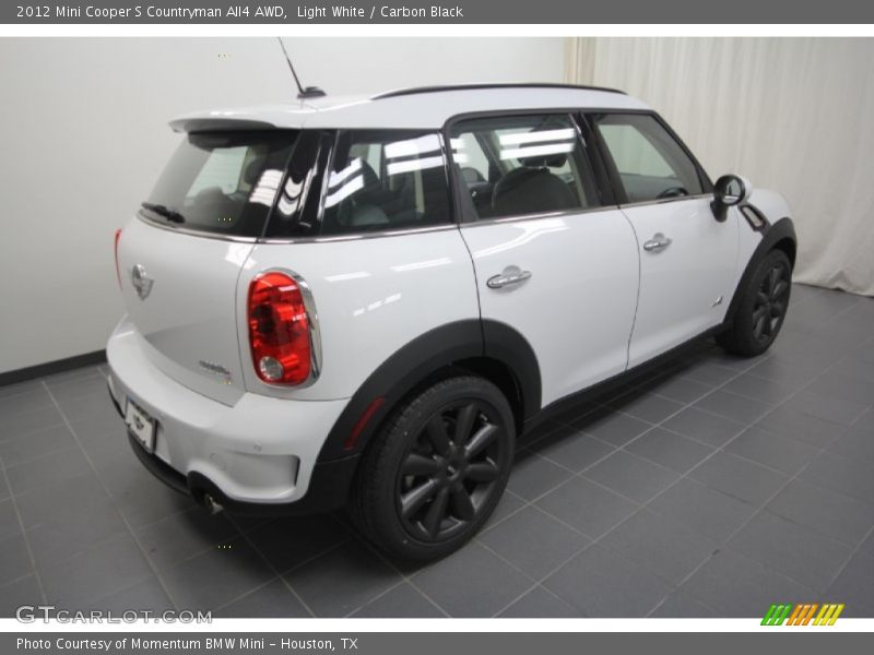 Light White / Carbon Black 2012 Mini Cooper S Countryman All4 AWD