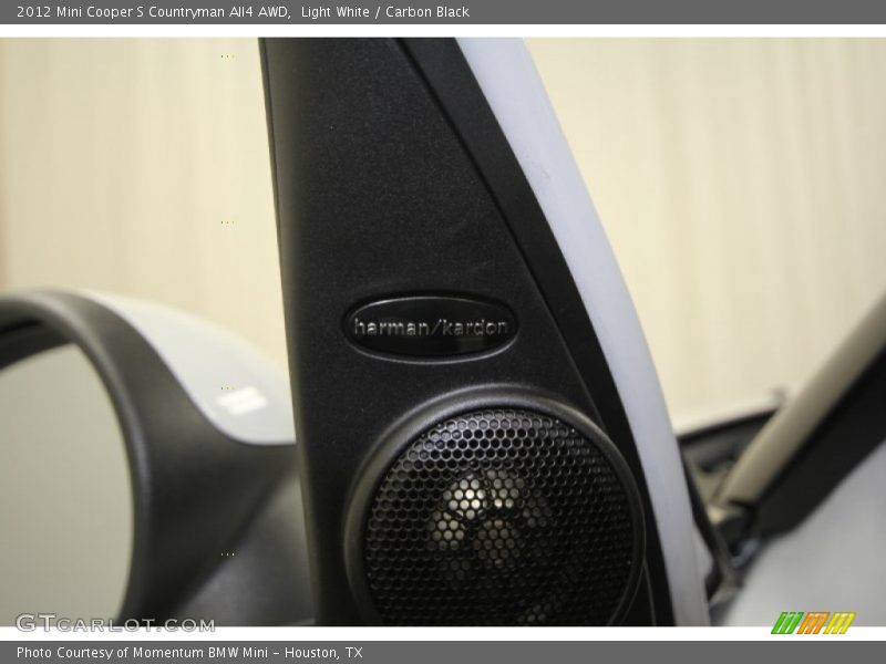 Light White / Carbon Black 2012 Mini Cooper S Countryman All4 AWD