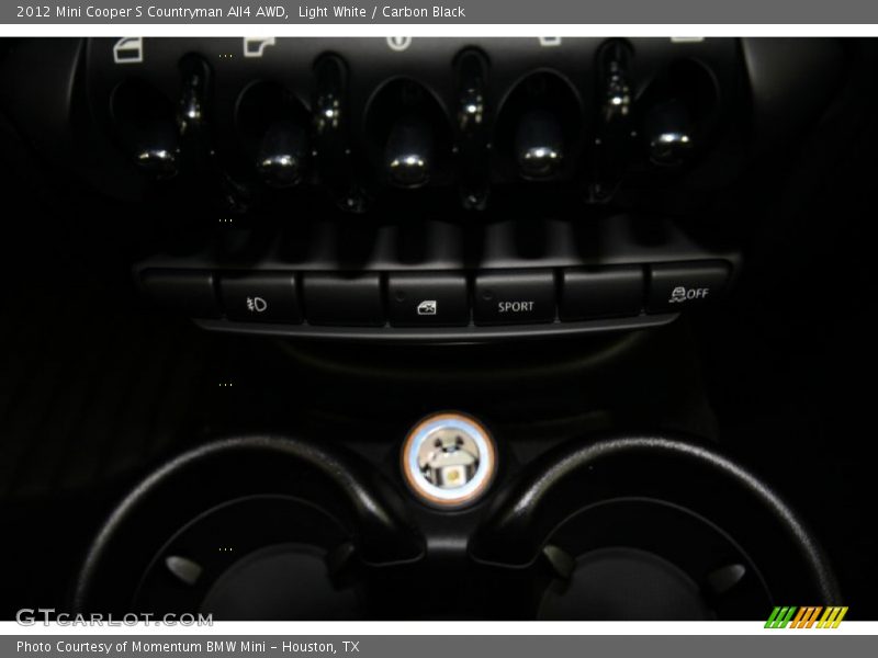 Light White / Carbon Black 2012 Mini Cooper S Countryman All4 AWD
