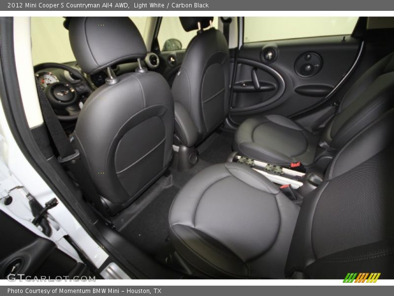 Light White / Carbon Black 2012 Mini Cooper S Countryman All4 AWD