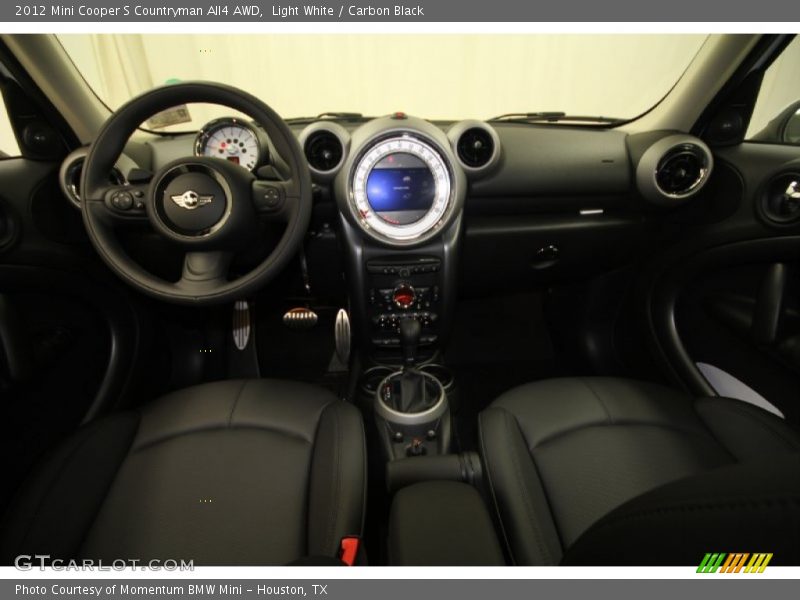 Light White / Carbon Black 2012 Mini Cooper S Countryman All4 AWD
