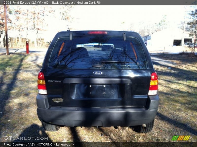 Black Clearcoat / Medium Dark Flint 2003 Ford Escape XLS V6 4WD