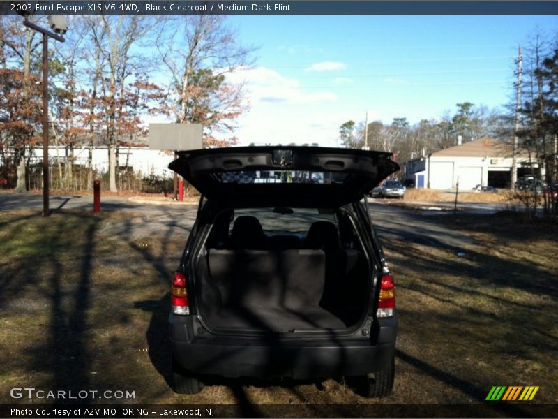 Black Clearcoat / Medium Dark Flint 2003 Ford Escape XLS V6 4WD