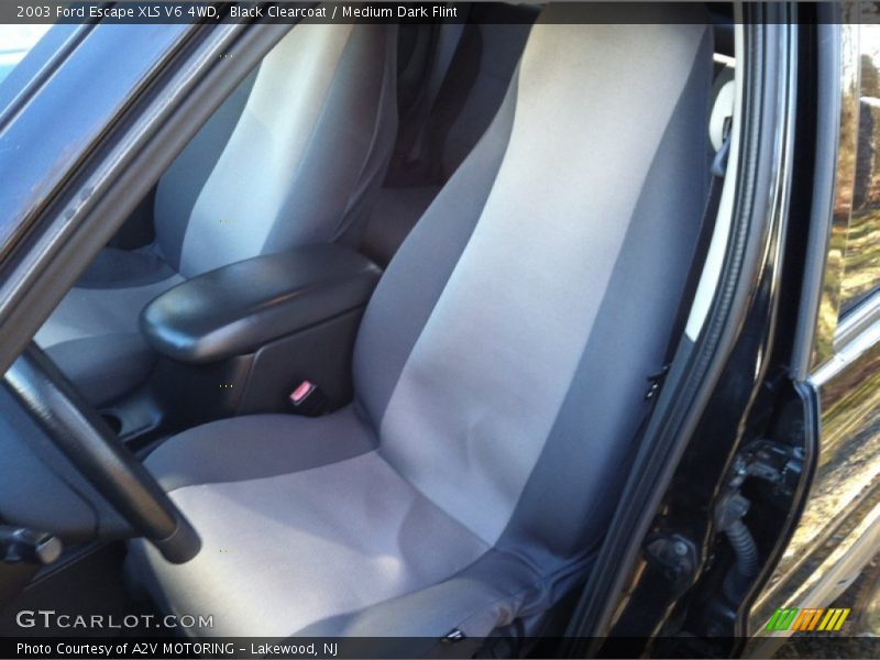 Black Clearcoat / Medium Dark Flint 2003 Ford Escape XLS V6 4WD