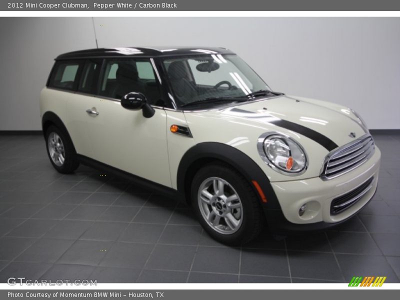 Pepper White / Carbon Black 2012 Mini Cooper Clubman