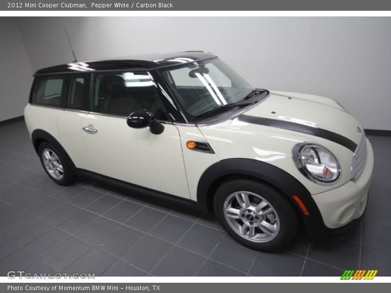 Pepper White / Carbon Black 2012 Mini Cooper Clubman