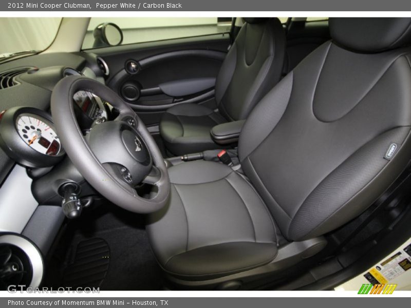 Pepper White / Carbon Black 2012 Mini Cooper Clubman