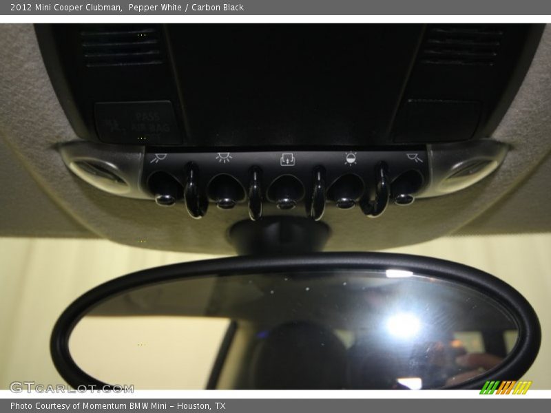 Pepper White / Carbon Black 2012 Mini Cooper Clubman