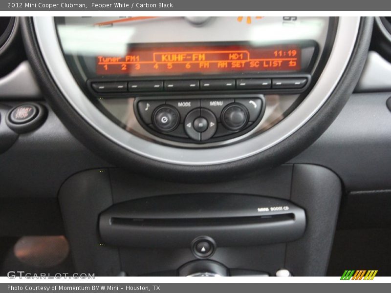 Pepper White / Carbon Black 2012 Mini Cooper Clubman