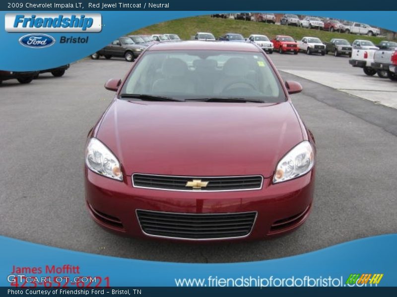 Red Jewel Tintcoat / Neutral 2009 Chevrolet Impala LT
