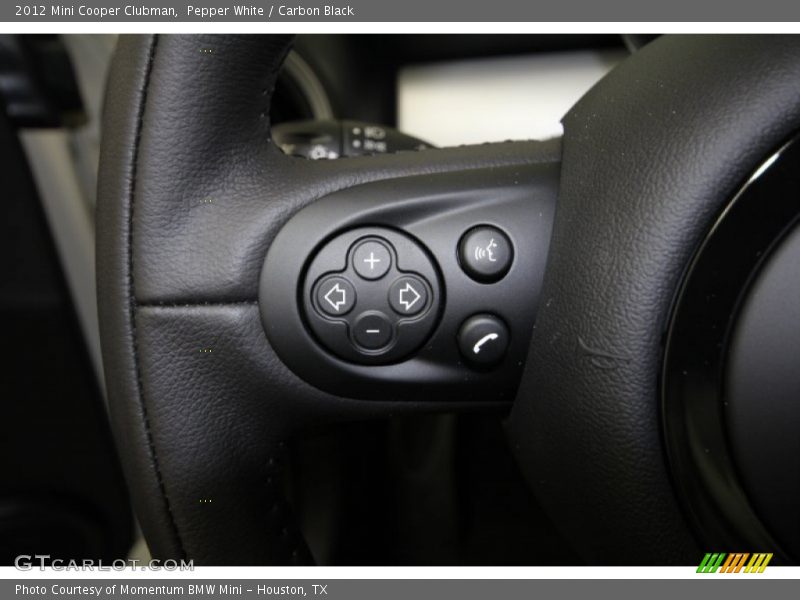 Pepper White / Carbon Black 2012 Mini Cooper Clubman