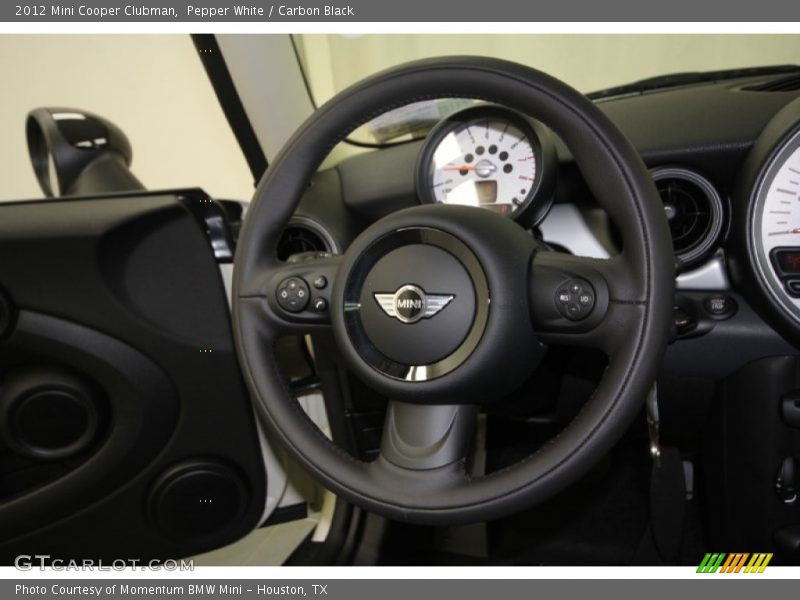 Pepper White / Carbon Black 2012 Mini Cooper Clubman