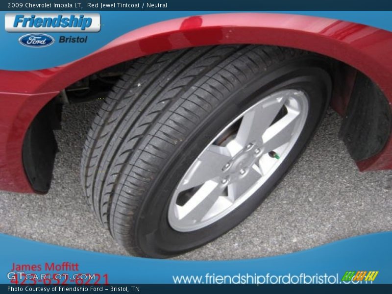 Red Jewel Tintcoat / Neutral 2009 Chevrolet Impala LT