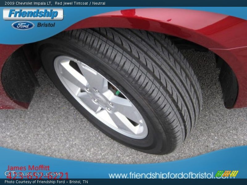 Red Jewel Tintcoat / Neutral 2009 Chevrolet Impala LT