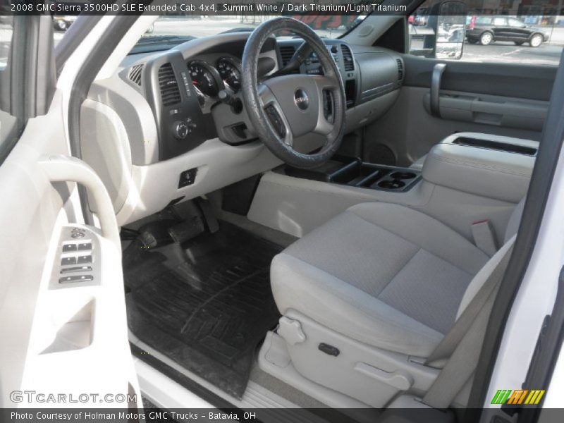  2008 Sierra 3500HD SLE Extended Cab 4x4 Dark Titanium/Light Titanium Interior