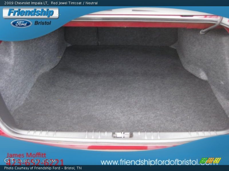 Red Jewel Tintcoat / Neutral 2009 Chevrolet Impala LT