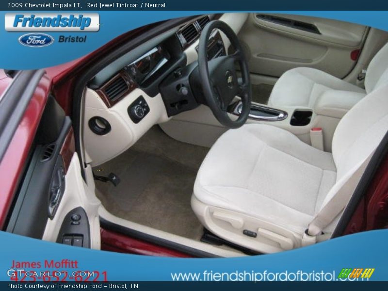 Red Jewel Tintcoat / Neutral 2009 Chevrolet Impala LT