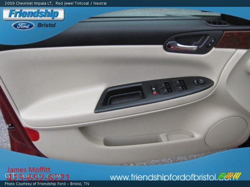 Red Jewel Tintcoat / Neutral 2009 Chevrolet Impala LT